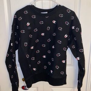 Logo Champion C crewneck